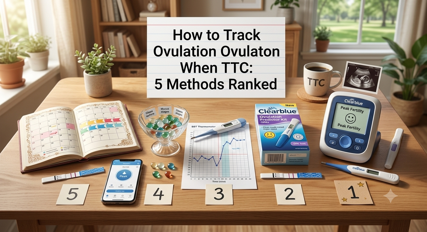 How to Track Ovulation When TTC: 5 Methods Ranked