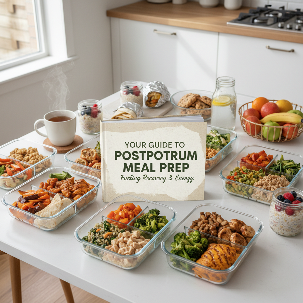 Postpartum Meal Prep: Fueling Recovery & Energy